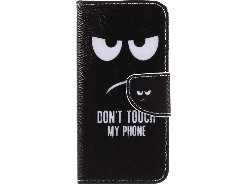 Don't Touch My Phone Flip Cover til Huawei P Smart