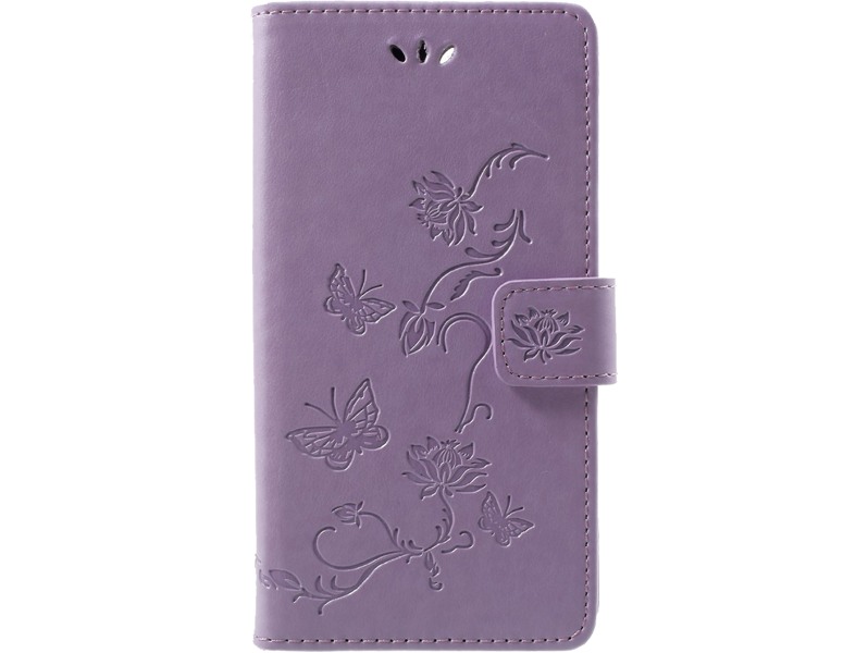 Lino Flip Cover Til Huawei P Smart-Lilla Huawei P Smart