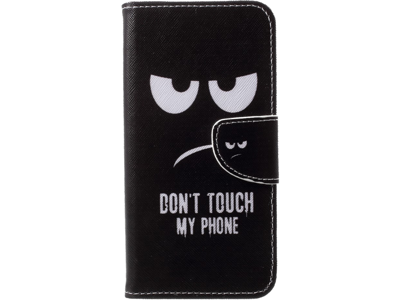 Don't Touch My Phone flipcover i PU læder til Huawei P20 Pro