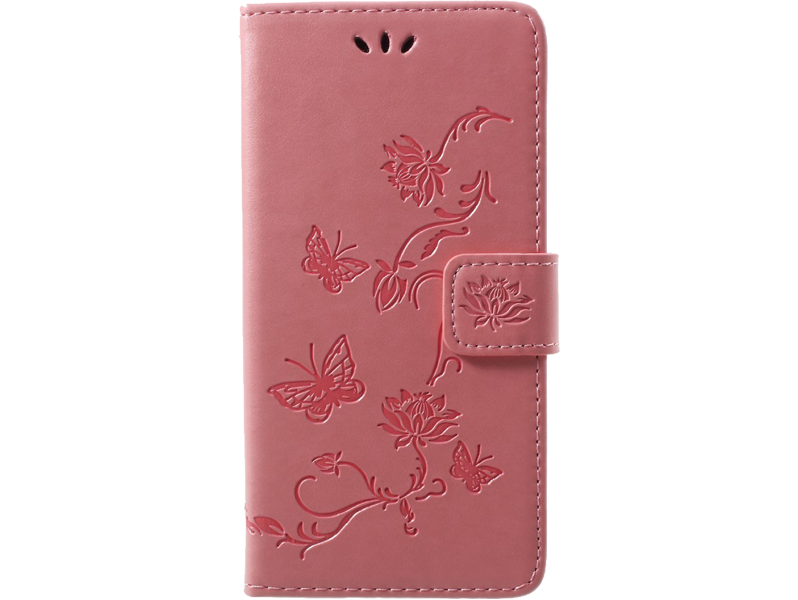 Lino flipcover i PU læder til Huawei P20 Lite-Pink
