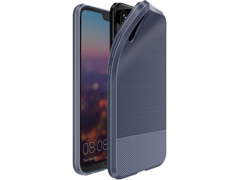 Carbon Fiber Tpu Cover Til Huawei P20 Huawei P20
