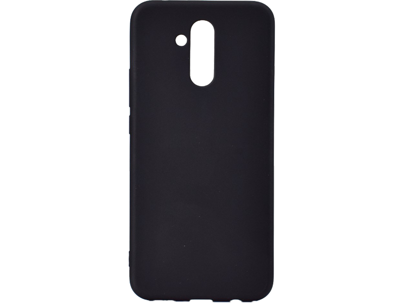 Matte TPU Cover til Huawei Mate 20 Lite-Sort