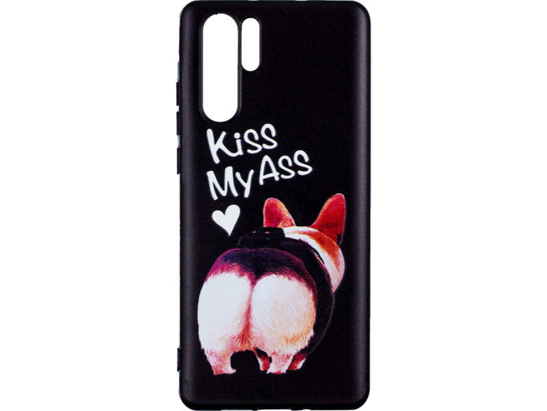 Kiss My Ass TPU Cover til Huawei P30 Pro