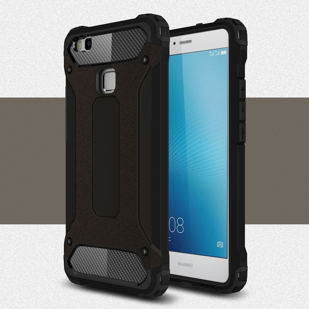 Evermart Armor Cover Til Huawei P9 Lite-Sort Huawei P9 Lite