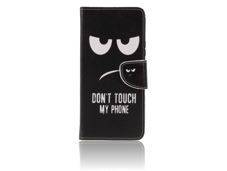 Don't Touch My Phone Flip Cover til Huawei P Smart Z
