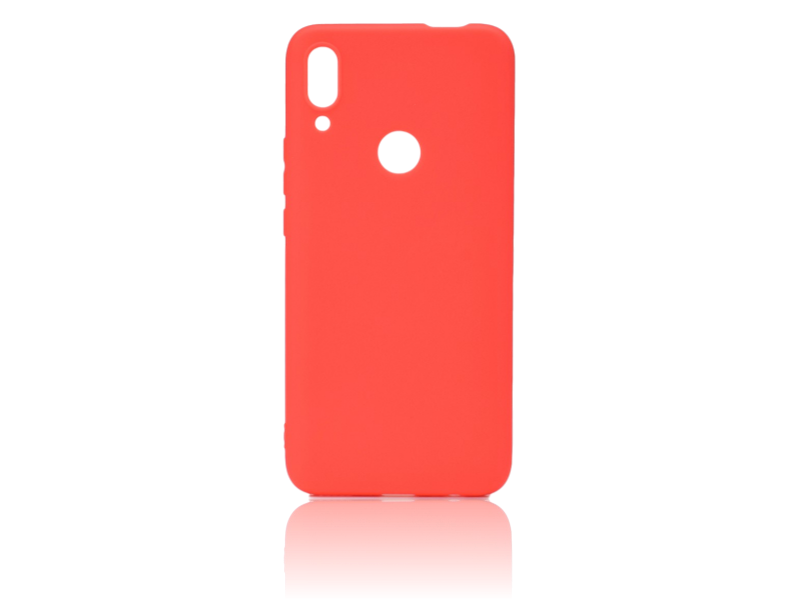 Evermart Matte Tpu Cover Til Huawei P Smart Z-Rød Huawei P Smart Z