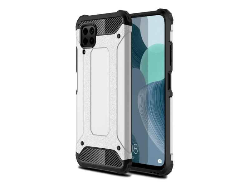 Armor Cover til Huawei P40 Lite-Sølv