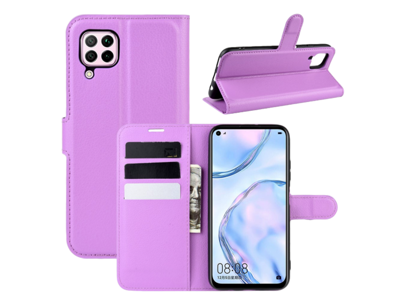 Graviera Flip Cover til Huawei P40 Lite-Lilla