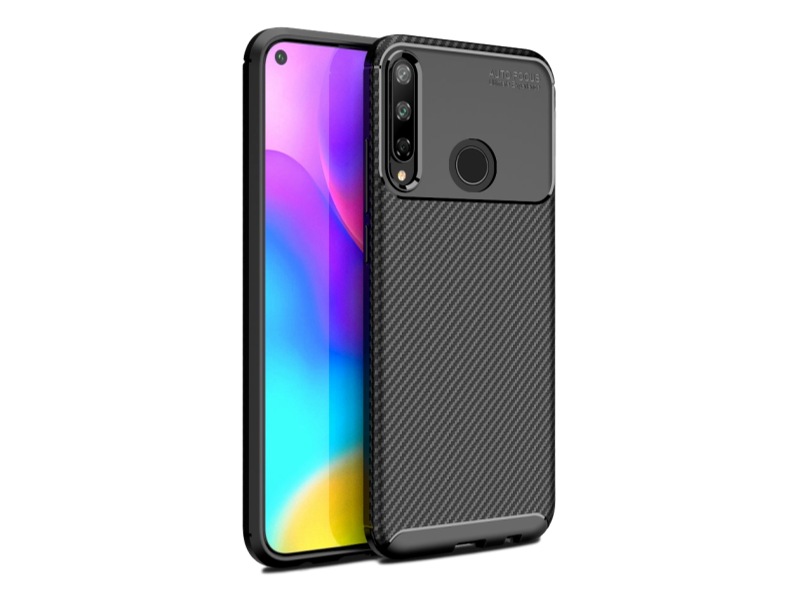 Carbon TPU Cover til Huawei P40 Lite E