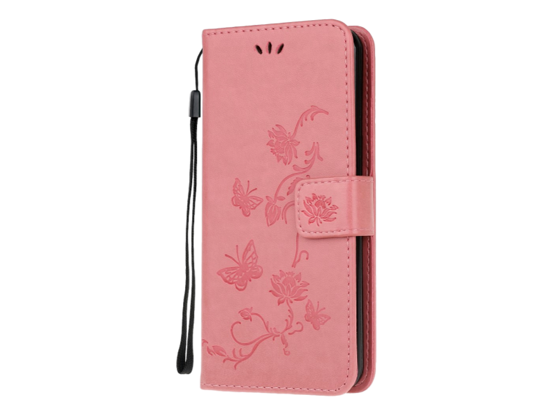 Lino Flip Cover til Huawei P40 Lite E-Pink
