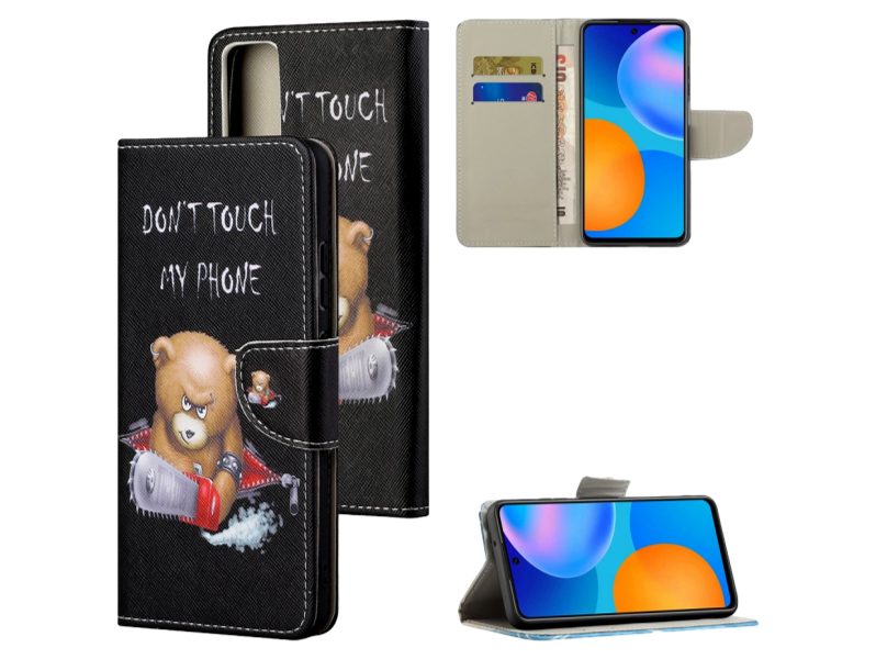 Angry Bear Flip Cover til Huawei P Smart (2021)