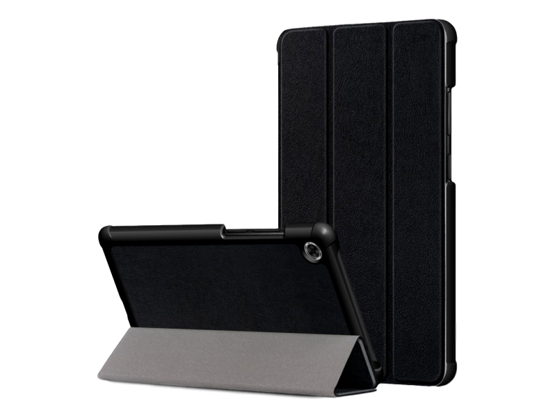 Wise Tri-Fold Cover til Lenovo Tab M7-Sort