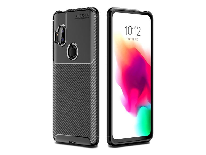 Carbon Fiber TPU Cover til Motorola One Hyper-Sort