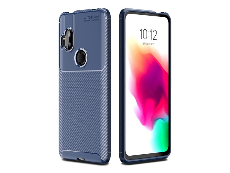 Carbon Fiber TPU Cover til Motorola One Hyper