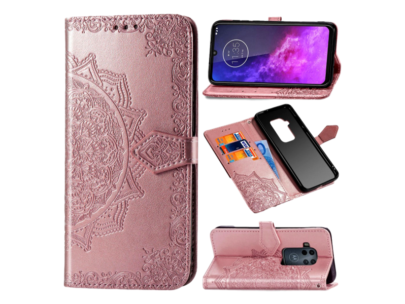 Henna Flip Cover til Motorola One Zoom