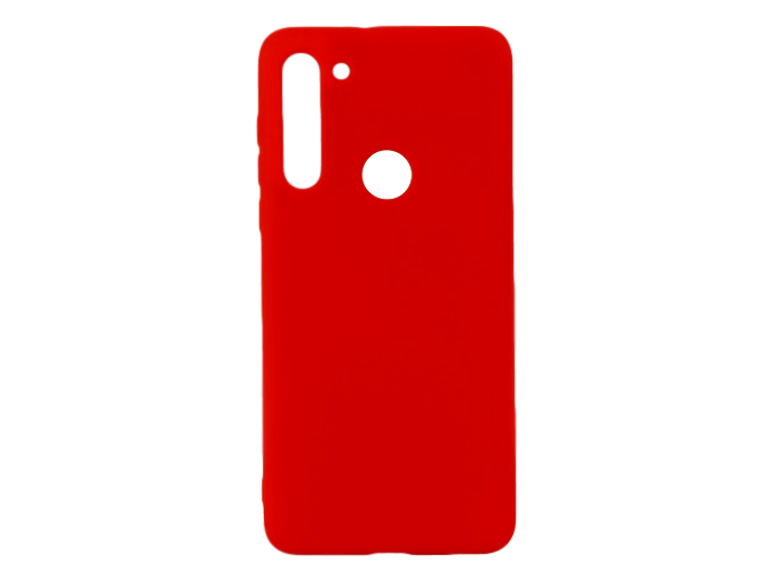Matte Cover til Motorola Moto G8-Rød