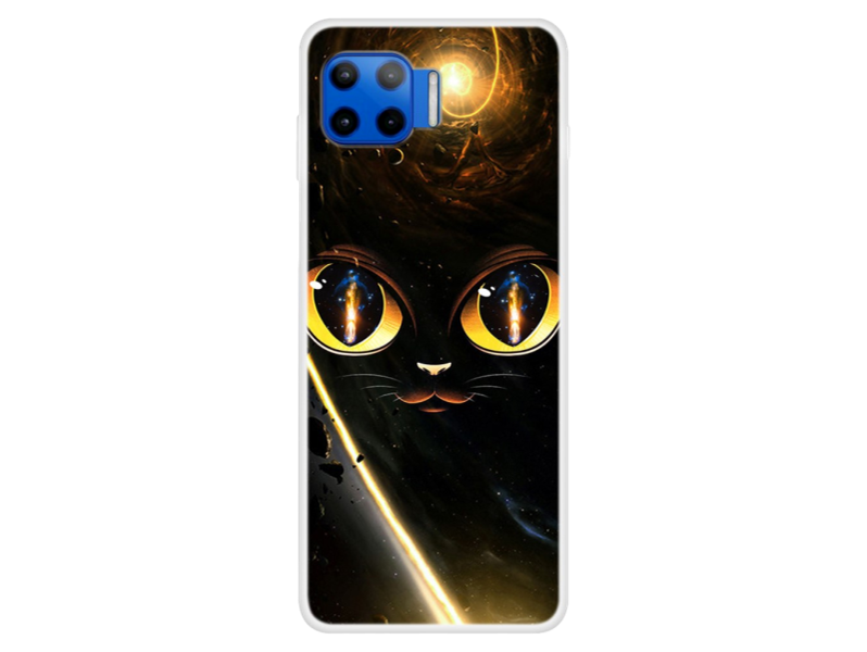Cat Eyes TPU Cover til Motorola Moto G 5G Plus