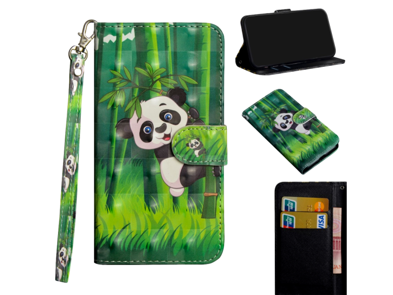 Panda Flip Cover til Motorola Moto G 5G Plus