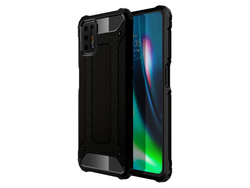 Armor Cover til Motorola Moto G9 Plus-Sort