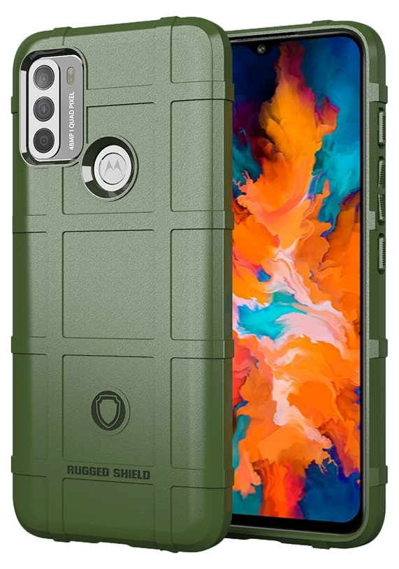 Igridi TPU Cover til Motorola Moto G50-Grøn