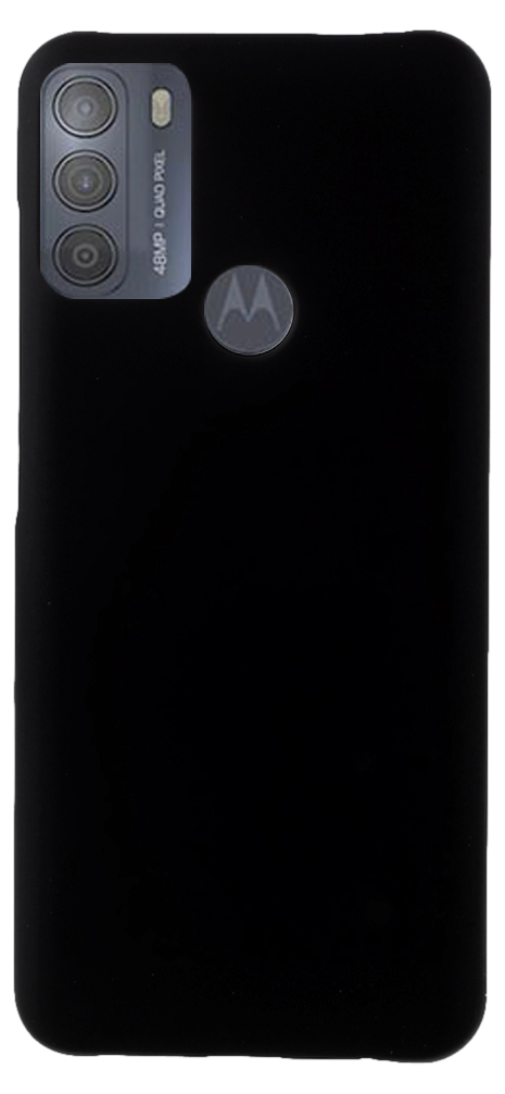 Matte TPU Cover til Motorola Moto G50-Sort