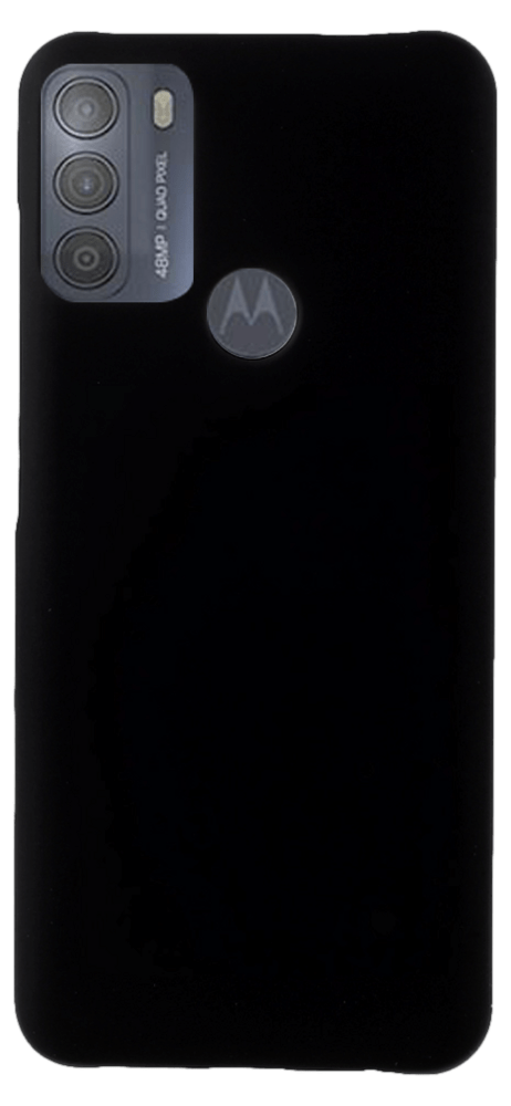 Matte TPU Cover til Motorola Moto G50-Sort