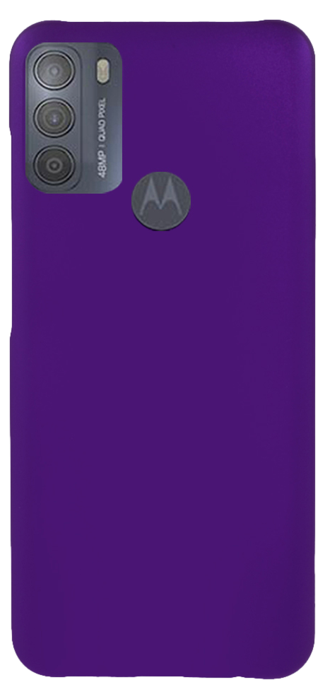 Matte TPU Cover til Motorola Moto G50-Lilla