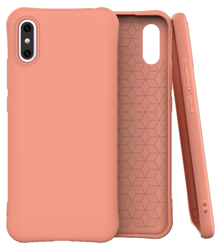 Soft Matte TPU Cover til Xiaomi Redmi 9A-Orange