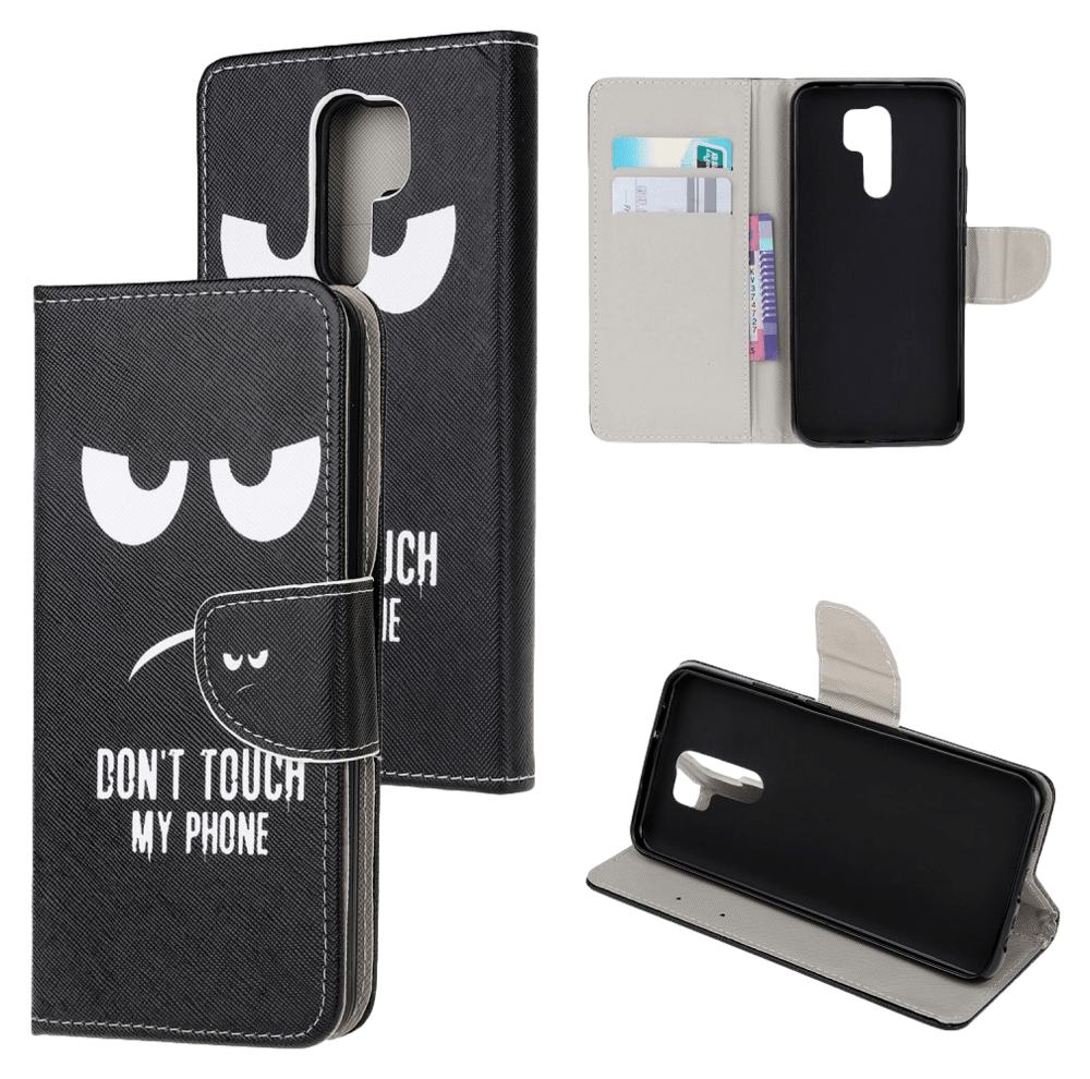 Don't Touch My Phone Flip Cover til Xiaomi Redmi 9