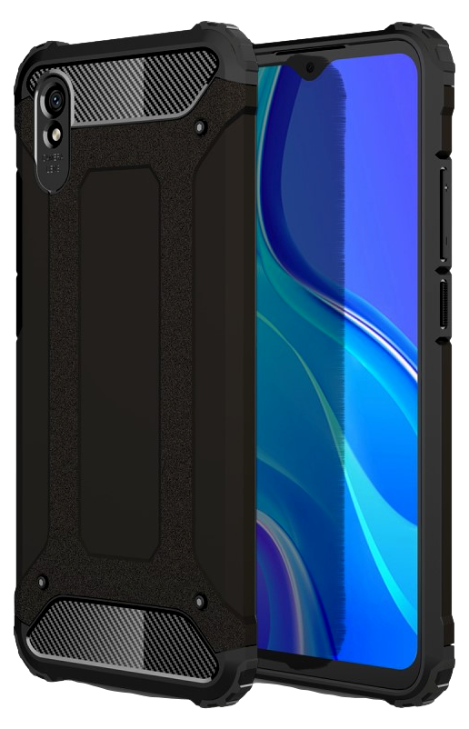 Armor Cover til Xiaomi Redmi 9A-Sort