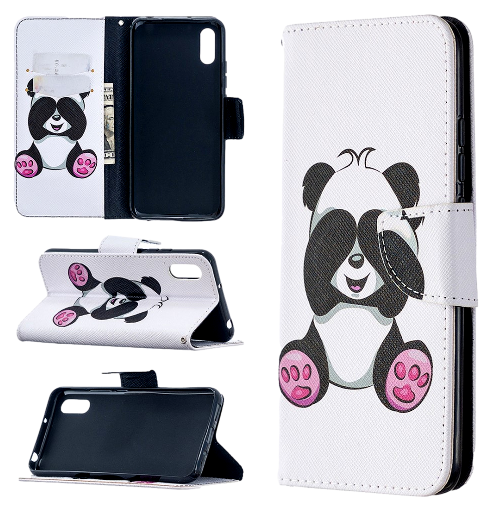 Panda Flip Cover til Xiaomi Redmi 9A