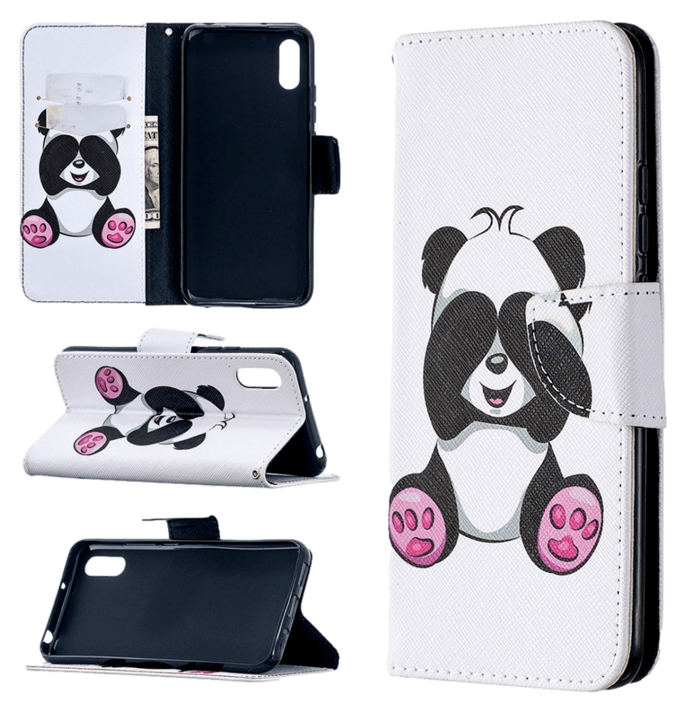 Panda Flip Cover til Xiaomi Redmi 9A