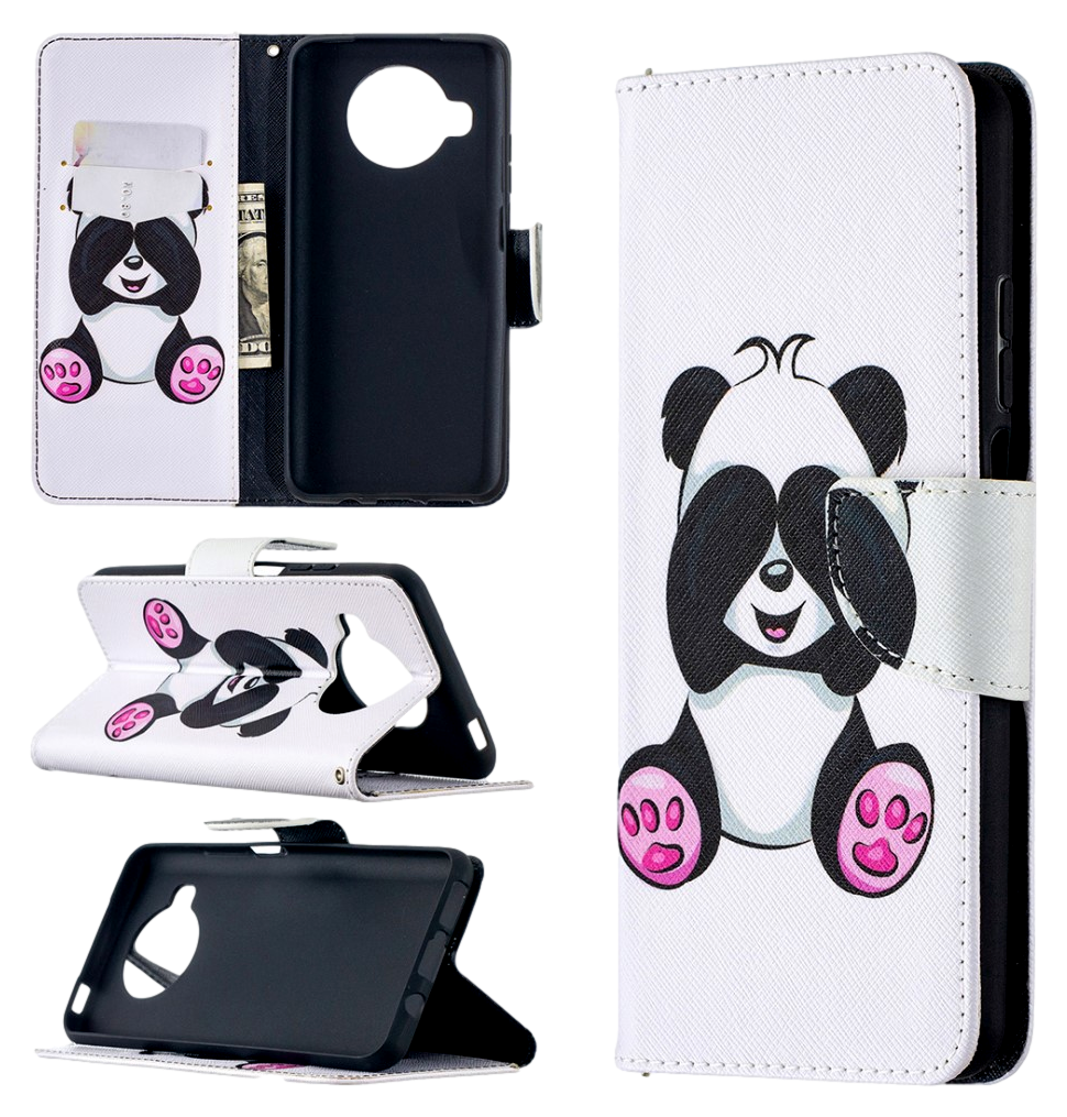 Panda Flip Cover til Xiaomi Mi 10T Lite