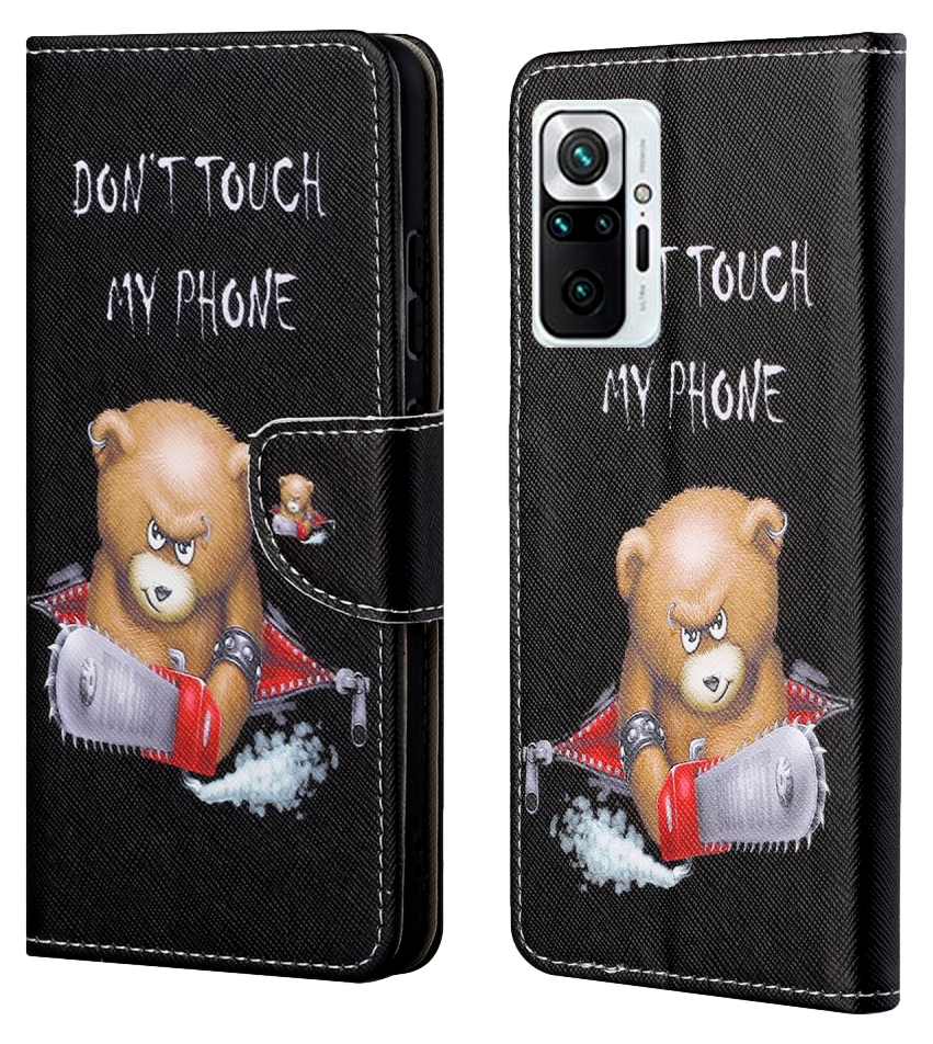 Angry Bear Flip Cover til Xiaomi Redmi Note 10 Pro