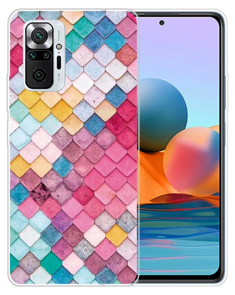 Scale TPU Cover til Xiaomi Redmi Note 10 Pro