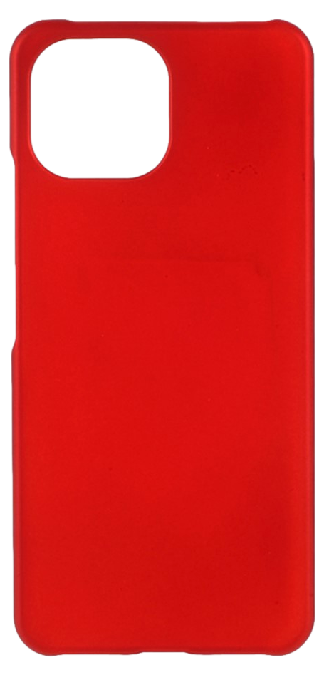 Plain TPU Cover til Xiaomi Mi 11 Lite-Rød