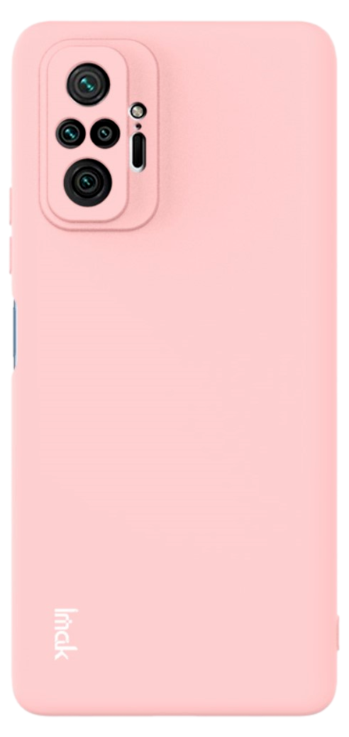Soft Matte TPU Cover til Xiaomi Redmi Note 10 Pro-Lyserød