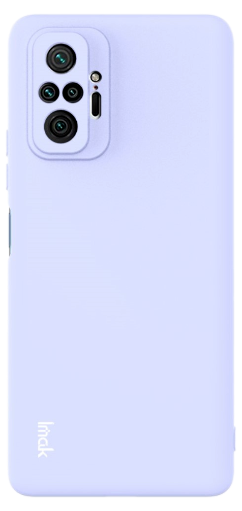 Soft Matte TPU Cover til Xiaomi Redmi Note 10 Pro-Lyseblå