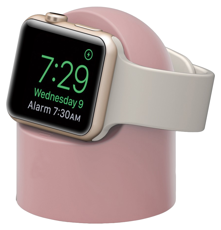 Silikone Holder til Apple Watch-Pink