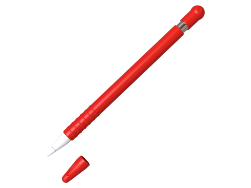 Silikone Cover til Apple Pencil 1 -Rød