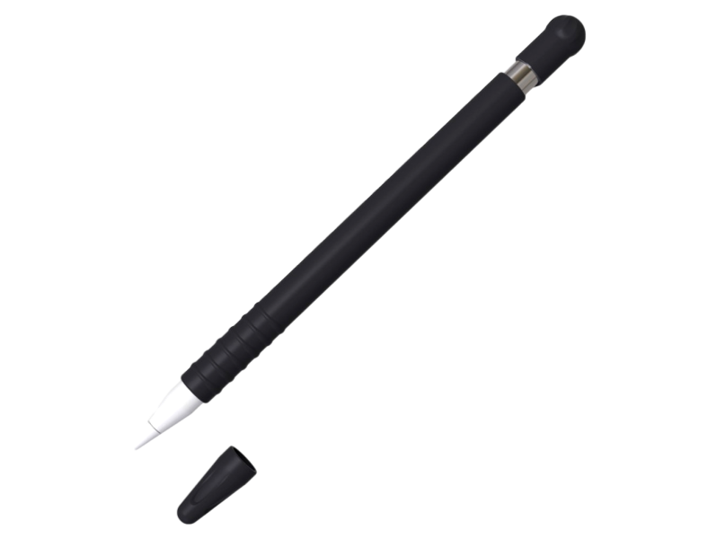 Silikone Cover til Apple Pencil 1 -Sort