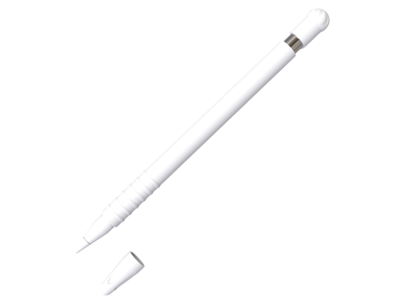 Silikone Cover til Apple Pencil 1 -Hvid