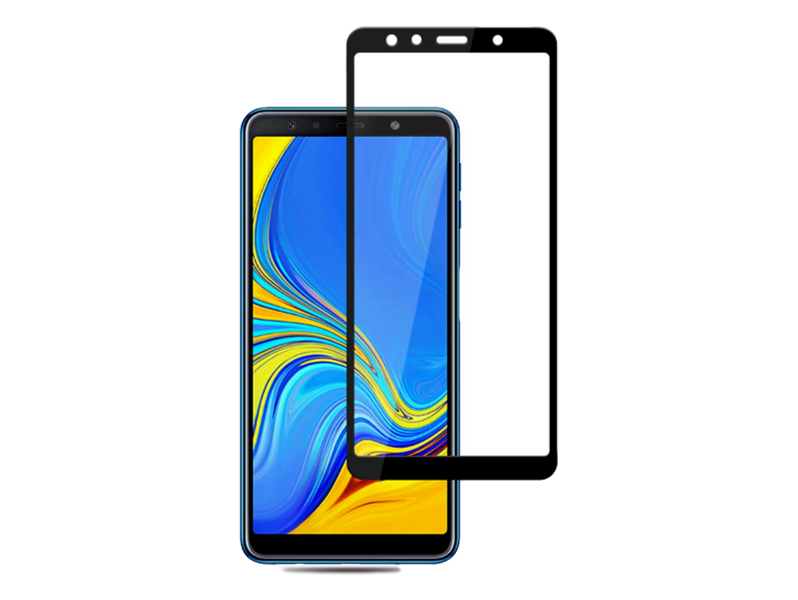 3D Hærdet Beskyttelsesglas Til Samsung Galaxy A7 (2018)