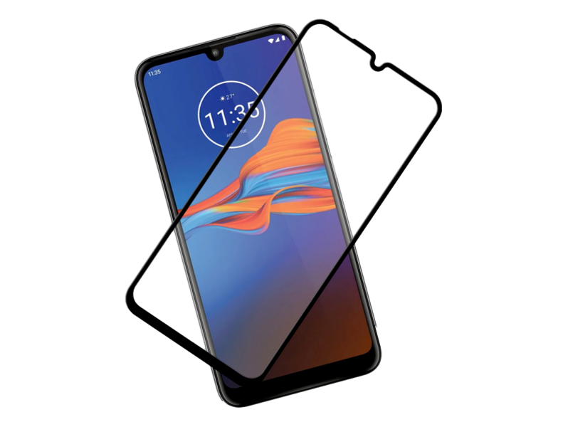 3D Hærdet Beskyttelsesglas til Motorola Moto E6 Plus / Moto E6s