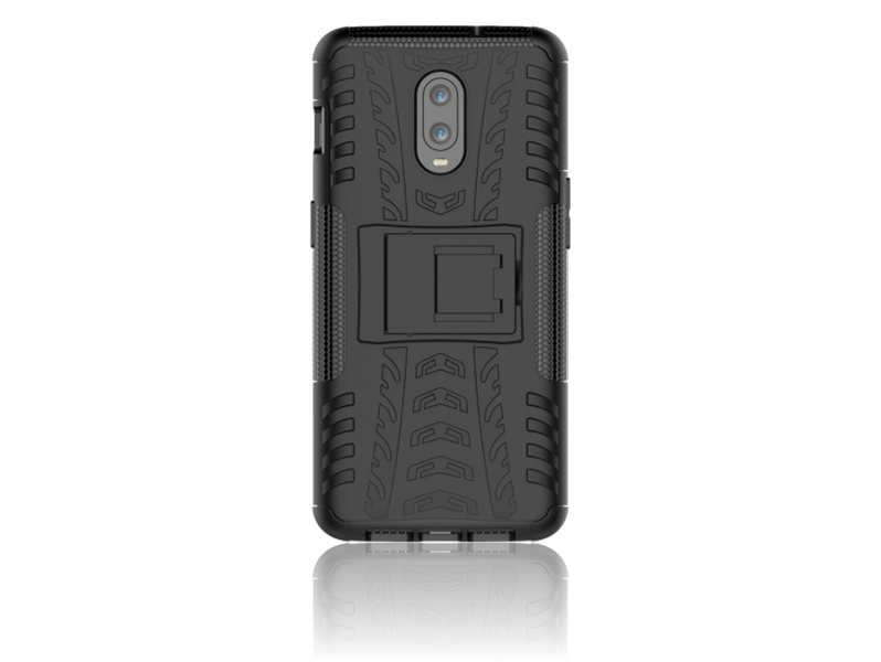 Armor TPU Cover m/ Kickstand til OnePlus 6T