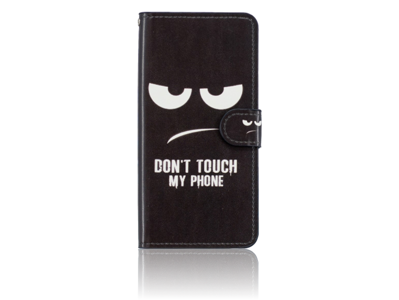 Don't Touch My Phone Flip Cover til OnePlus 6T