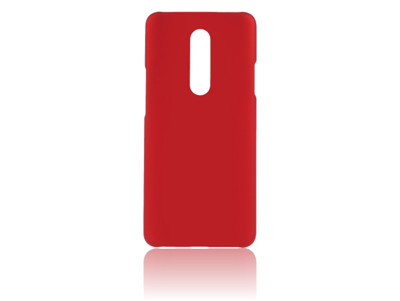 Matte TPU Cover til OnePlus 7 Pro-Rød