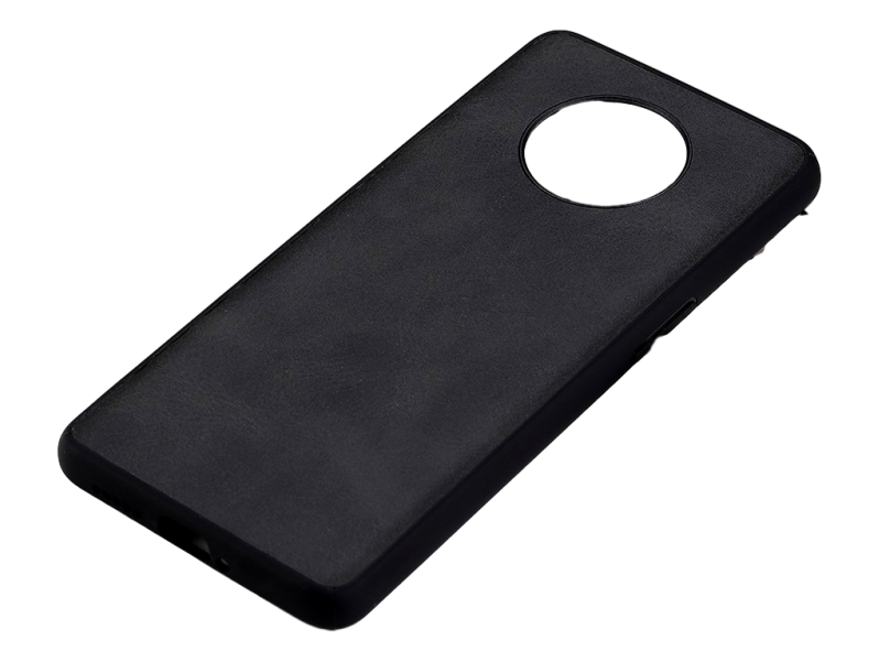 Aru PU Læder Cover til OnePlus 7T-Sort