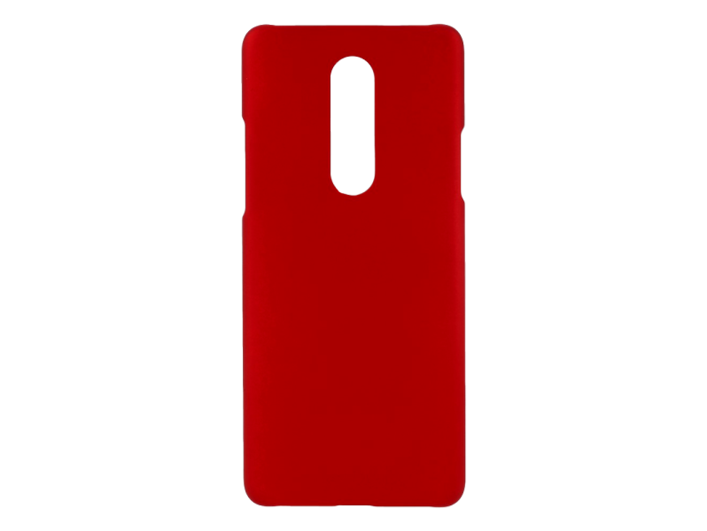 Soft Touch Cover til OnePlus 8-Rød