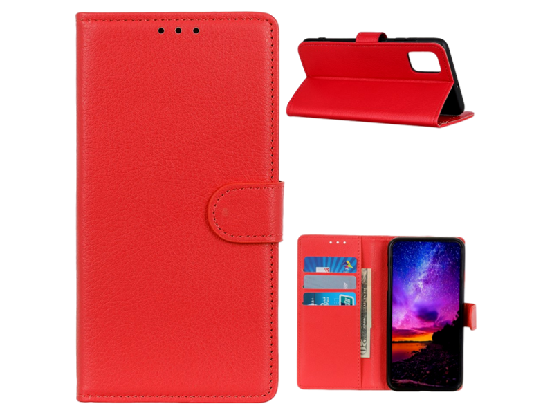 Graviera Flip Cover til OnePlus 8T-Rød
